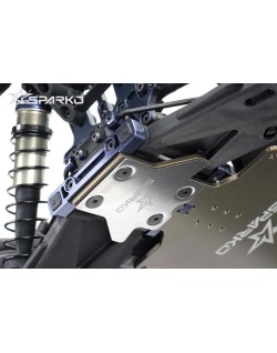 Sparko F8E Stainless Steel Rear Chassis Protector