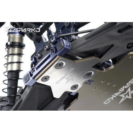 Sparko F8E Stainless Steel Rear Chassis Protector