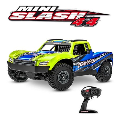 Traxxas Mini Slash 4x4 BL-2S RTR (Accu/Chargeur) 108164-1