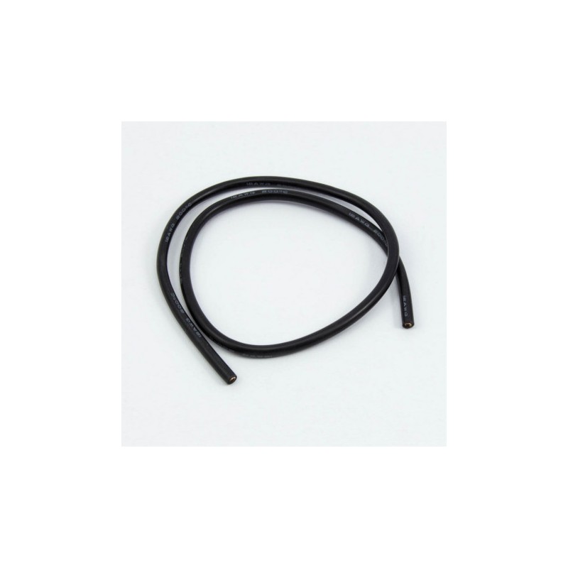 Câble silicone noir 12 AWG (50cm)