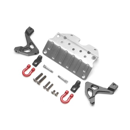 Boom Racing BRX020068 KUDU Plaque de patin avant avec manilles D-Ring pour BRX02 Version ressort à lames pour BRX02