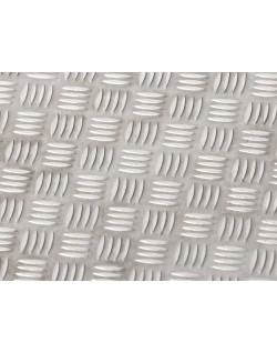 Boom Racing BRX02371S KUDU™ Stainless Steel Diamond Plate Set pour Series Land Rover® 88 & 109 (Cab Interior)