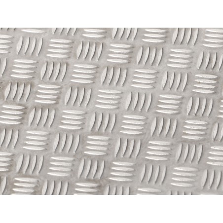 Boom Racing BRX02371S KUDU™ Stainless Steel Diamond Plate Set pour Series Land Rover® 88 & 109 (Cab Interior)