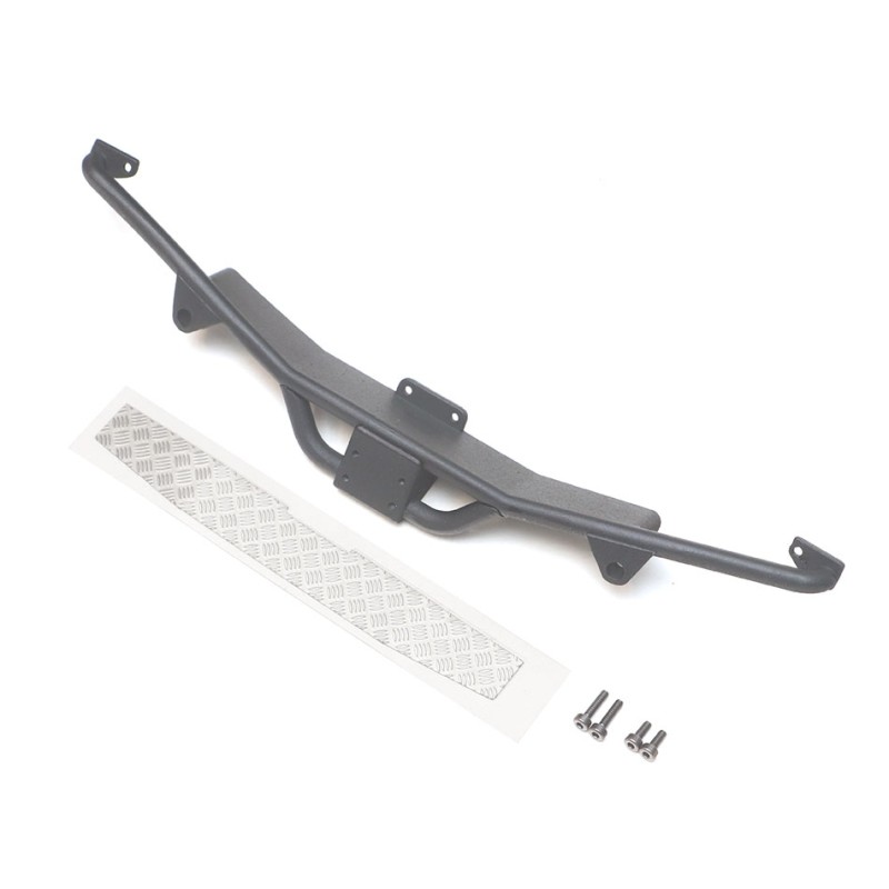 Boom Racing BRX020080 KUDU Pare-chocs arrière en métal avec plaque de diamant pour BRX02