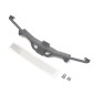 Boom Racing BRX020080 KUDU Pare-chocs arrière en métal avec plaque de diamant pour BRX02