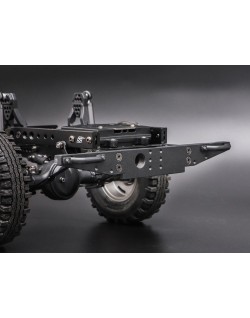 Boom Racing BRX020109R Pare-chocs arrière en aluminium noir pour BRX02 109