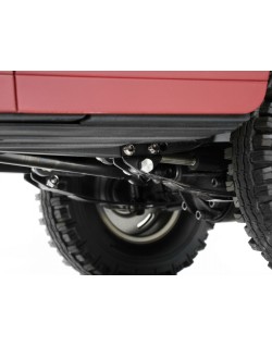 Boom Racing BRX02395 KUDU Support avant à grand dégagement pour ressorts à lames arrière BRX02