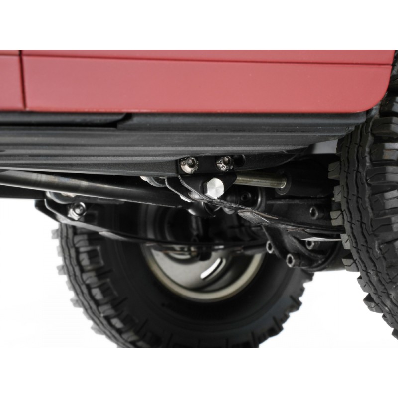 Boom Racing BRX02395 KUDU Support avant à grand dégagement pour ressorts à lames arrière BRX02