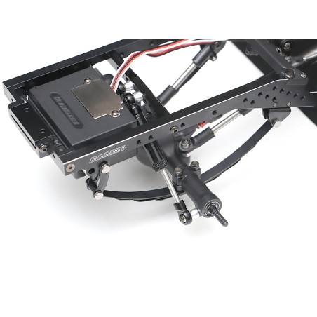 Boom Racing BRLC7064C acier inoxydable M4x40 Anti-Wrap Bar (2) pour BRX01 & BRX02 ressort à lame arrière pour BRX01