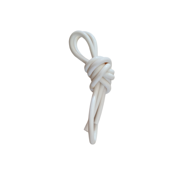 Tuyau de carburant en silicone PG – Blanc (2,5 x 6 mm) 1 mètre