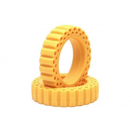 Boom Racing Rock Monster YELLOW Silicone Tire Insert 3.31"x0.79" (84x20mm)
