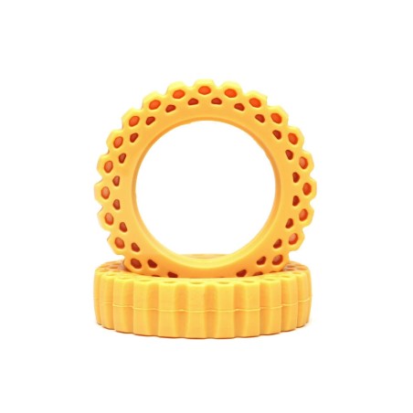 Boom Racing Rock Monster YELLOW Silicone Tire Insert 3.31"x0.79" (84x20mm)