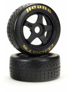 Arrma Pneus Dboots Hoons 42/100 Gold + Jantes 2.9 5 branches (x2) ARA550071