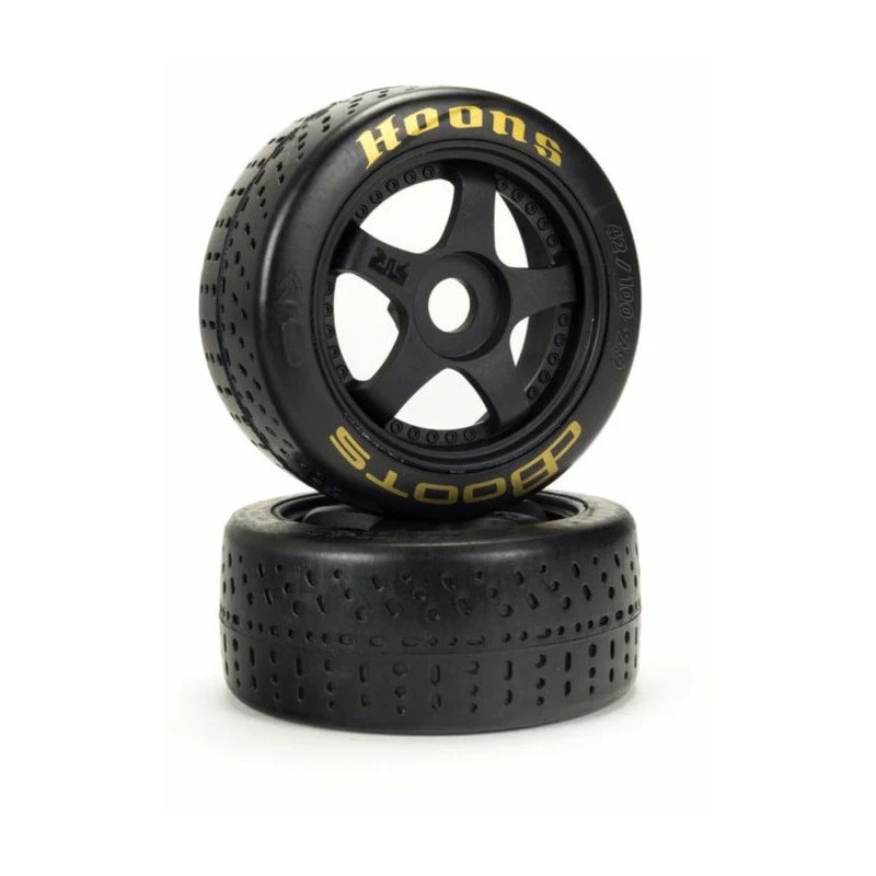 Arrma Pneus Dboots Hoons 42/100 Gold + Jantes 2.9 5 branches (x2) ARA550071