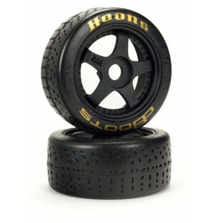Arrma Pneus Dboots Hoons 42/100 Gold + Jantes 2.9 5 branches (x2) ARA550071