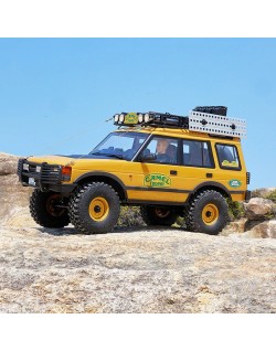 Kit Scaler ARTR pour Land Rover Discovery 1re génération FCX10 (RS) au 1/10e - Jaune