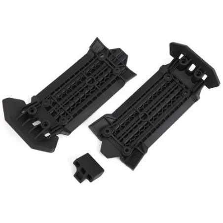 Traxxas Plaque de protection châssis Avant et Arrière (3Pcs) XRT 7844
