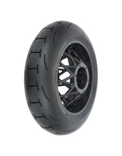 Proline Pneus Supermoto V2 S3 + Jante Arrière Noir PROMOTO-SM PRO1024510