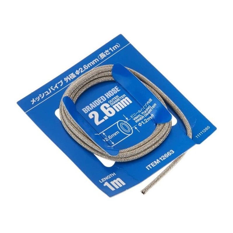 Tube Tressé 2,6mm Tamiya 12663