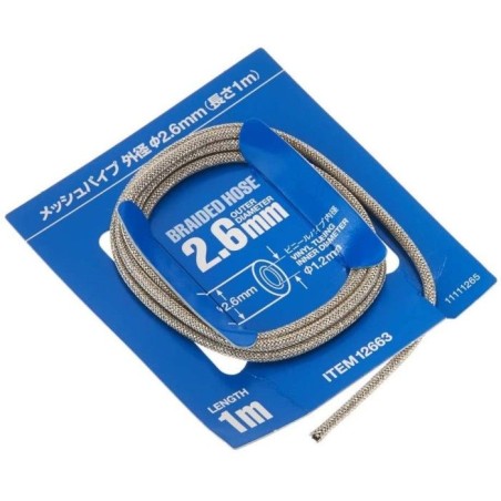 Tube Tressé 2,6mm Tamiya 12663