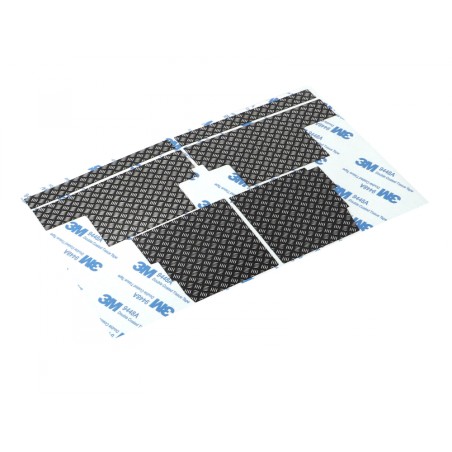 plaques diamantées en acier inoxydable Boom Racing KUDU™ pour Land Rover® Series 88 et 109