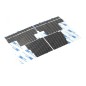 plaques diamantées en acier inoxydable Boom Racing KUDU™ pour Land Rover® Series 88 et 109