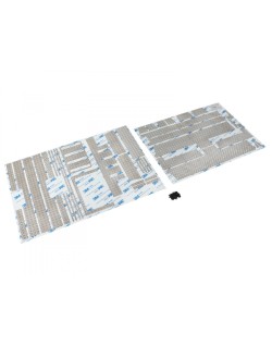 plaques diamantées en acier inoxydable Boom Racing BRX02372S KUDU™ pour Land Rover® série 109 (lit arrière)