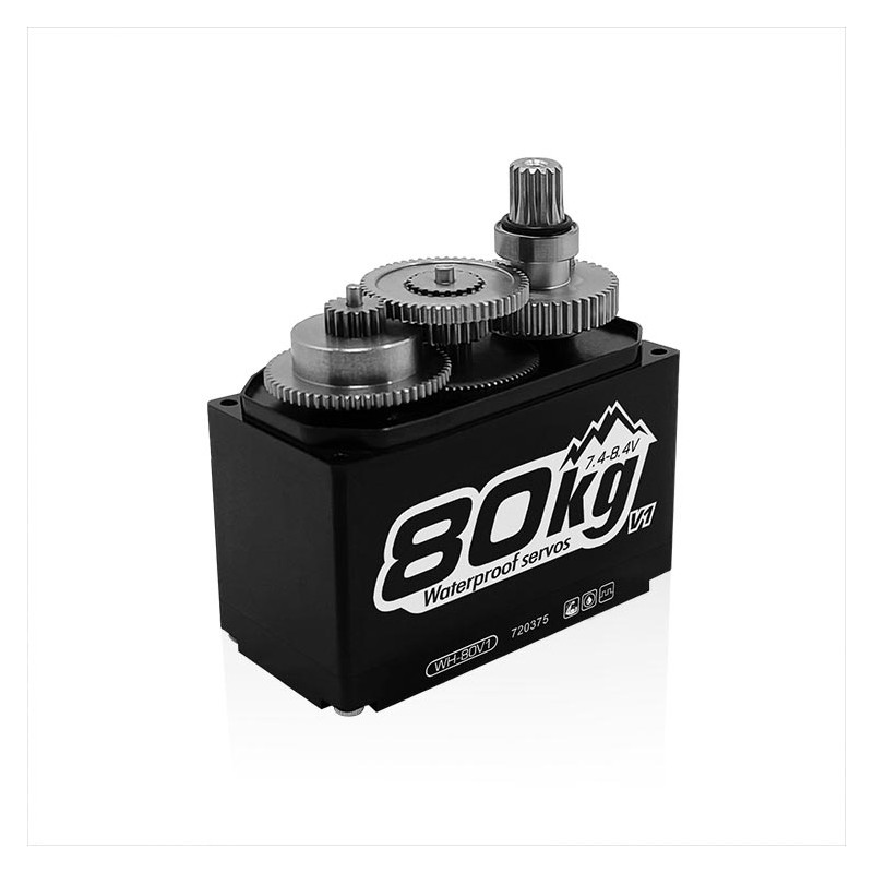 Power HD Servo WH-80V1 HV Alu case MG 80kg/0.17s (large scale)