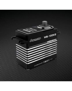 Servomoteur Power HD WB-120KG 12,6 V Boîtier aluminium MG 120 kg/0,10 s (grande échelle)