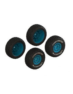 Arrma Roues dBoots Fortress Bleu (x4) Mojave Grom ARA1571