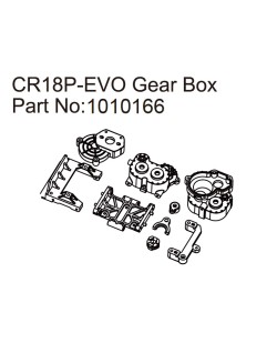 Gear Box - EVO 1:18 - HBP240300