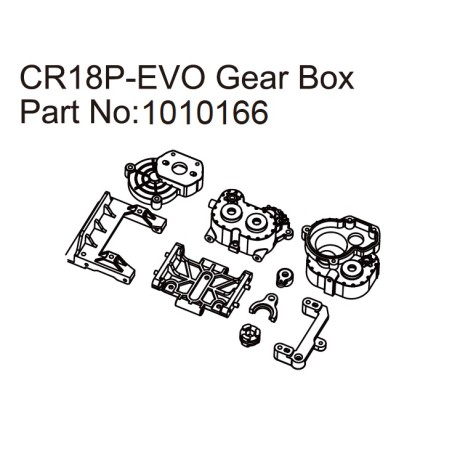 Gear Box - EVO 1:18 - HBP240300