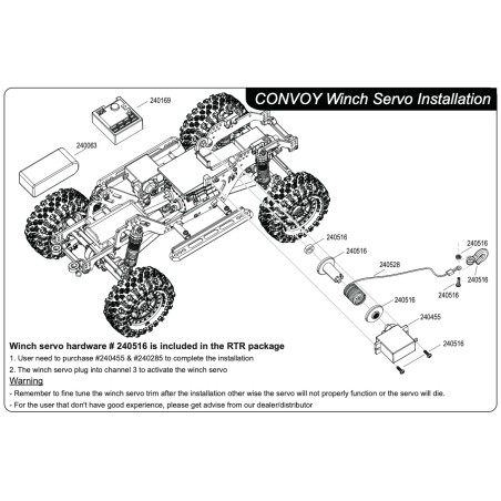 Winch Servo - HBP240455