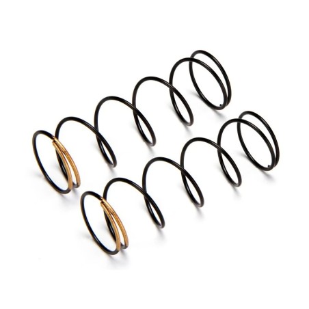 HB Racing Ressorts d'amortisseurs Jaune 85mm (x2) 109815