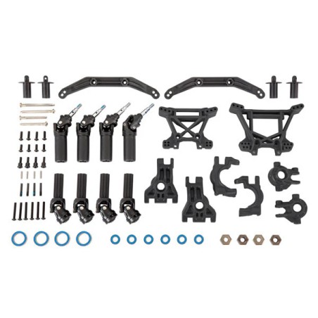 Traxxas Kit Upgrade de Transmission Renforcée Noir 9080
