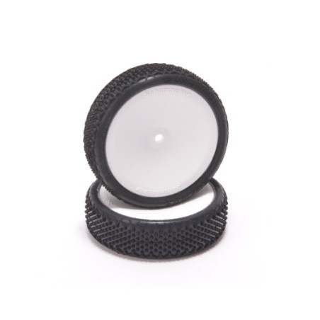 Pneus Splinter AV 2wd Jaune Montés/Collés (2) - SCHUMACHER - U6910