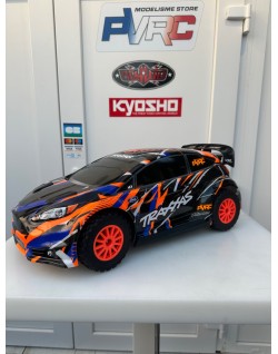 Traxxas Fiesta ST Rally Occasion VXL TSM RTR 74276-4