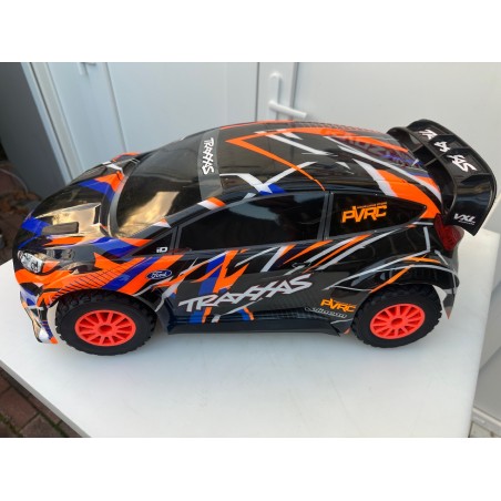 Traxxas Fiesta ST Rally Occasion VXL TSM RTR 74276-4