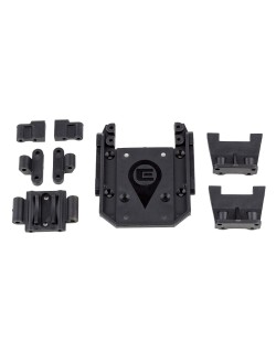 Supports de boîte de vitesses et de servo Element RC Enduro IFS