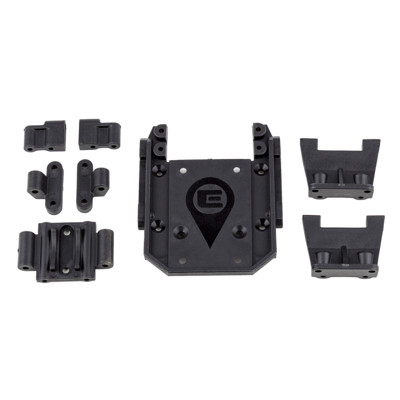 Supports de boîte de vitesses et de servo Element RC Enduro IFS