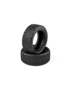 Pneus TT 1/10 avant 4WD Carpet - 101 (2) - HUDY - 814101