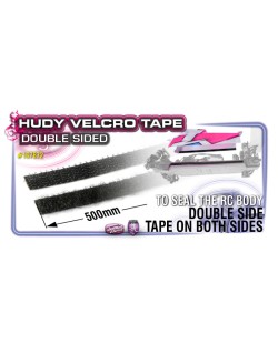 Velcro autocollant 8x500mm - HUDY - 107872