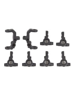 Kit fusées avants et porte-fusées type carbone B7/B7D TEAM-ASSOCIATED