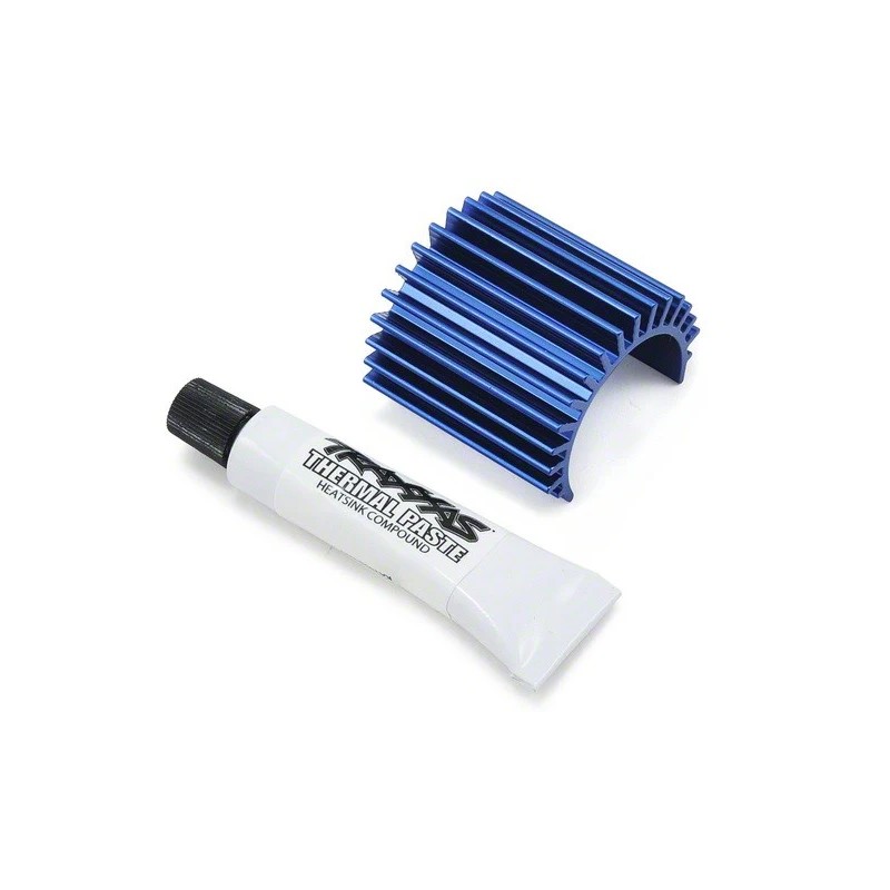 Traxxas Radiateur Alu bleu 380 3374