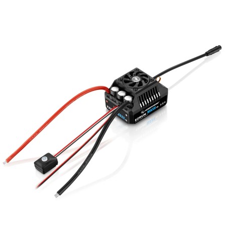 Ezrun MAX6 ESC 200 Amp, 3-8s LiPo, BEC 8A