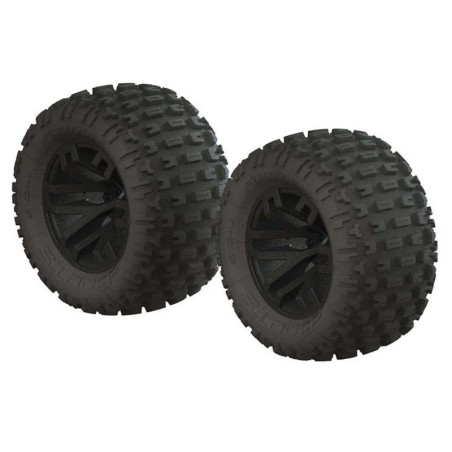 Arrma Roues dBoots Fortress MT (x2) AR550044