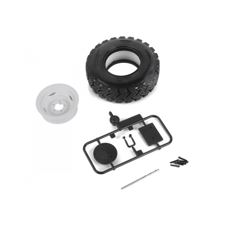 Roue de secours Boom Racing BRX02367R avec support pour porte arrière du Land Rover® Estate Series BRX02 88