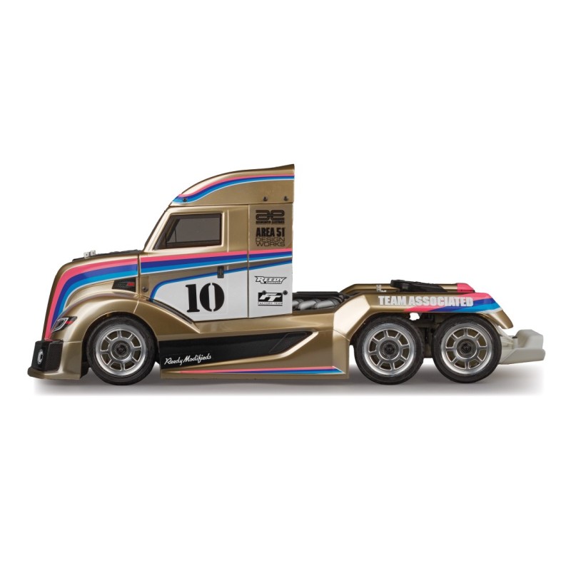 Kit Team Associated RC10 6x6 Édition Or Métallisé Kit Team Associated RC10 6x6 Édition Or Métallisé