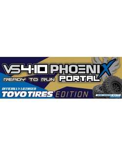 Vanquish VS4-10 Phoenix Portal RTR - Édition Toyo