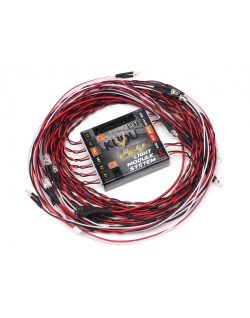 Système de modules d'éclairage LED Boom Racing KUDU™ pour BRX02 TRC D110 4x4 / 6x6 pour BRX02